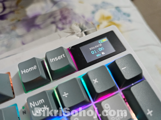 Mechanical Keyboard With Display